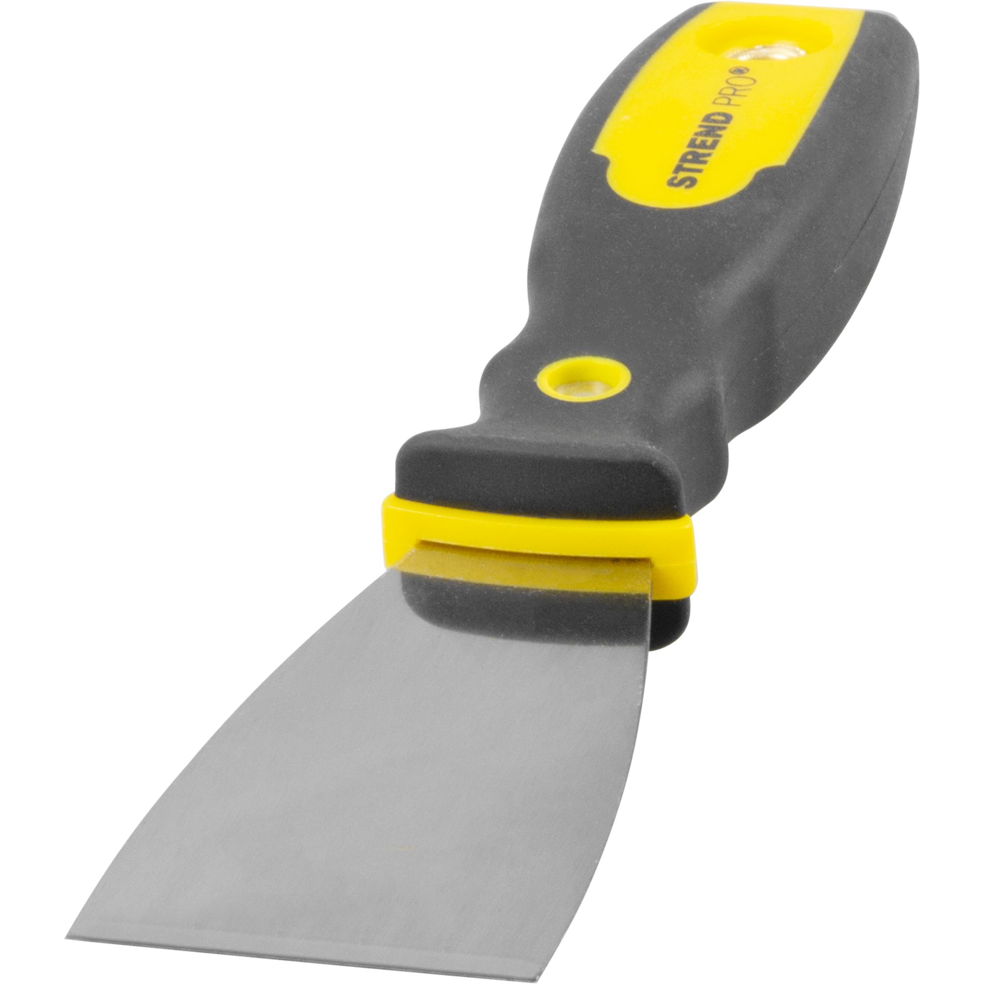 Špachtle nerezová, 50mm, pogumovaná rukojeť, STREND PRO